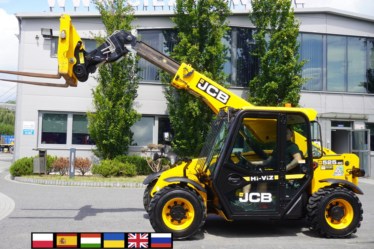 JCB 525-60T5 / 2022 / 860 MTH! / 2.5 T / Reach 6 m / joystick - Telescopic wheel loader: picture 1 JCB 525-60T5 / 2022 / 860 MTH! / 2.5 T / Reach 6 m / joystick - Telescopic wheel loader: picture 1