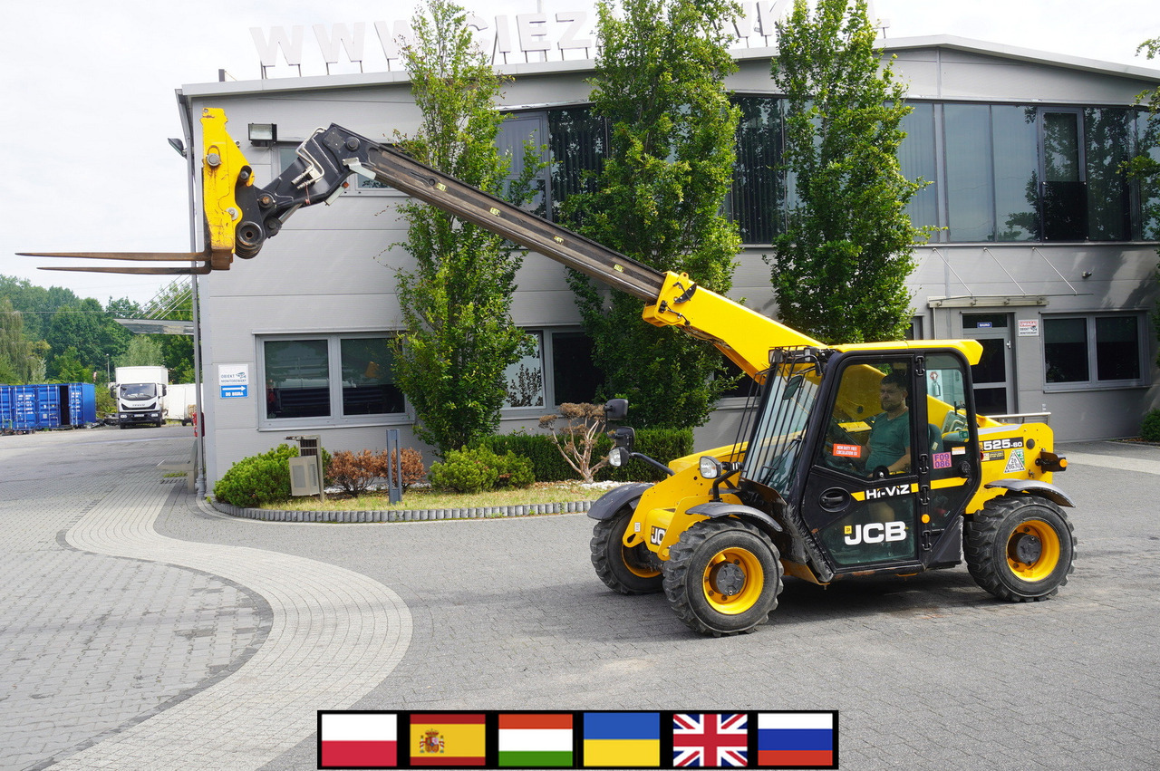 JCB 525-60T5 / 2022 / 860 MTH! / 2.5 T / Reach 6 m / joystick - Telescopic handler: picture 1 JCB 525-60T5 / 2022 / 860 MTH! / 2.5 T / Reach 6 m / joystick - Telescopic handler: picture 1
