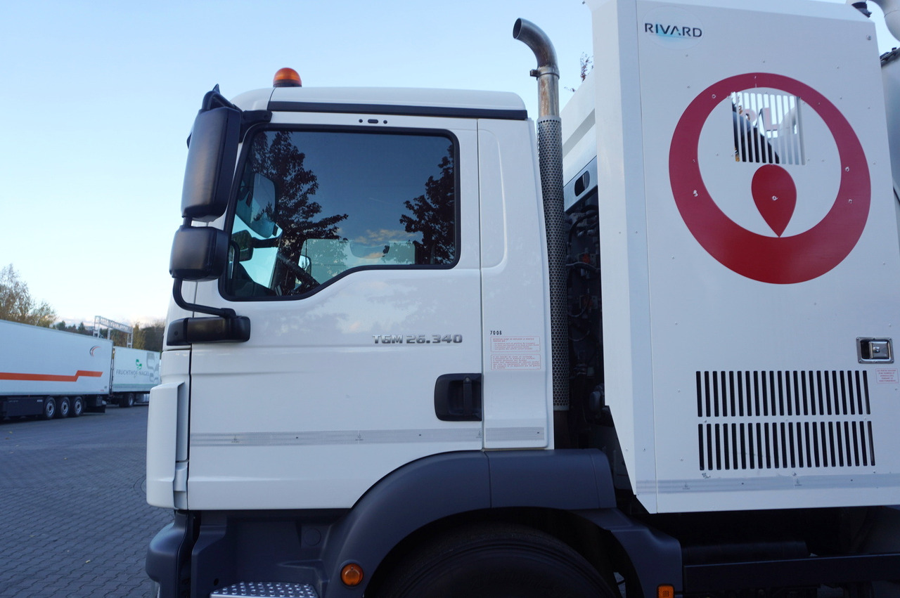 Vacuum truck MAN TGM 26.340 E6 / RIVARD sewage cleaner 11.8 m3 / 170 tho. km / steered axle: picture 50 Vacuum truck MAN TGM 26.340 E6 / RIVARD sewage cleaner 11.8 m3 / 170 tho. km / steered axle: picture 50