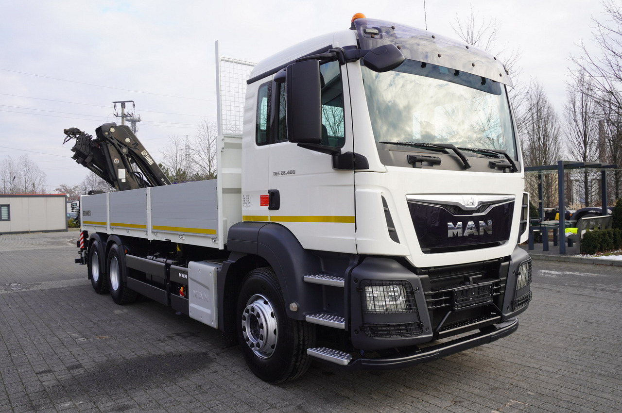 MAN TGS 26.400 / HDS HIAB 244 EP-4 HIDUO 8500 kg / 6x4 - Dropside/ Flatbed truck, Crane truck: picture 5 MAN TGS 26.400 / HDS HIAB 244 EP-4 HIDUO 8500 kg / 6x4 - Dropside/ Flatbed truck, Crane truck: picture 5