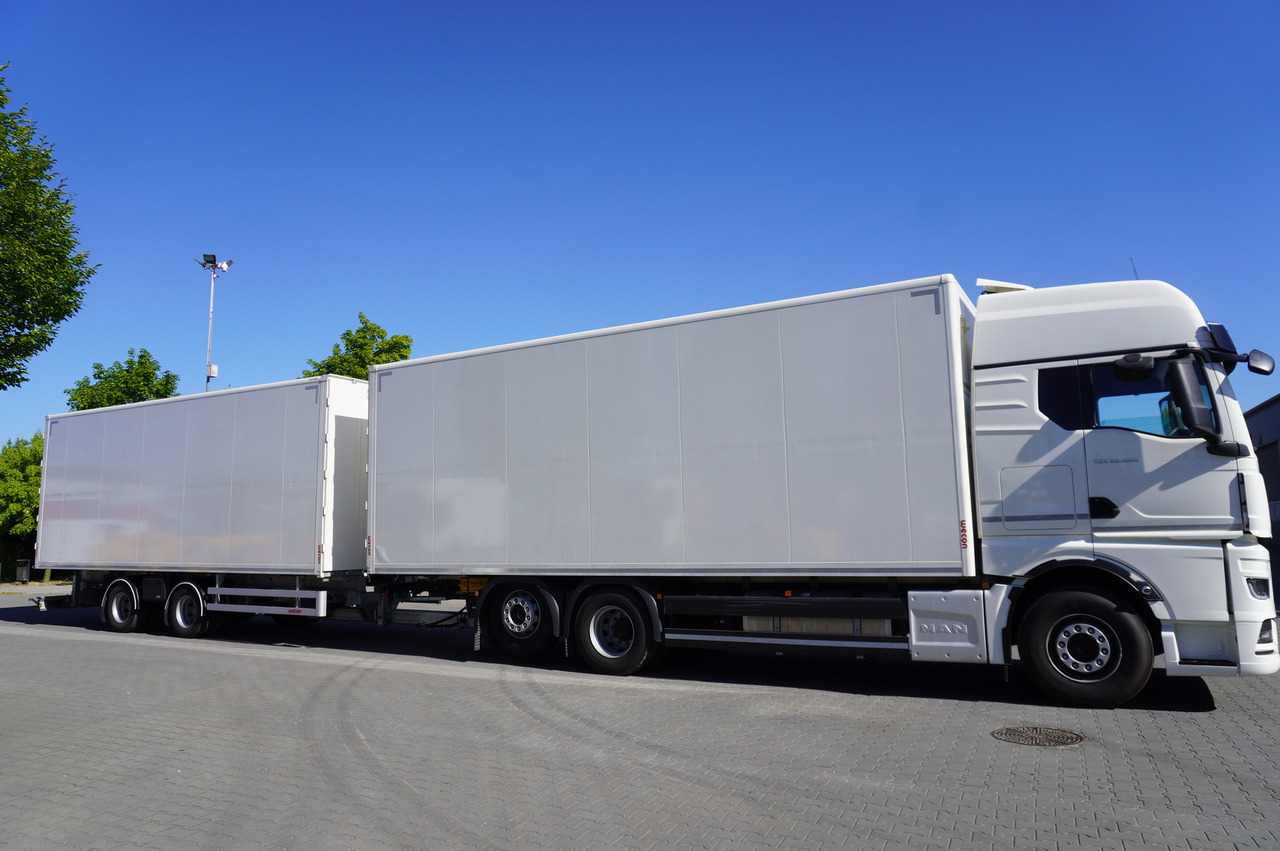 MAN TGX 26.480 6×2-2 LL CH NEW / 19 EPAL box / New Wecon walkthrough box trailer 19 EPAL / 2025.06 !!! - Box truck: picture 2 MAN TGX 26.480 6×2-2 LL CH NEW / 19 EPAL box / New Wecon walkthrough box trailer 19 EPAL / 2025.06 !!! - Box truck: picture 2