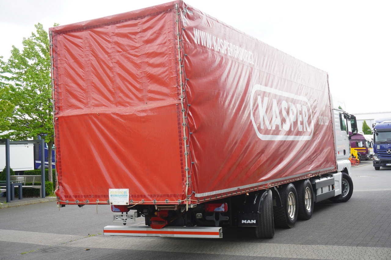 MAN TGX 35.580 E6 8x4 /4 / 23 EPAL tarp superstructure / 4th axle steered - Curtainsider truck: picture 4 MAN TGX 35.580 E6 8x4 /4 / 23 EPAL tarp superstructure / 4th axle steered - Curtainsider truck: picture 4