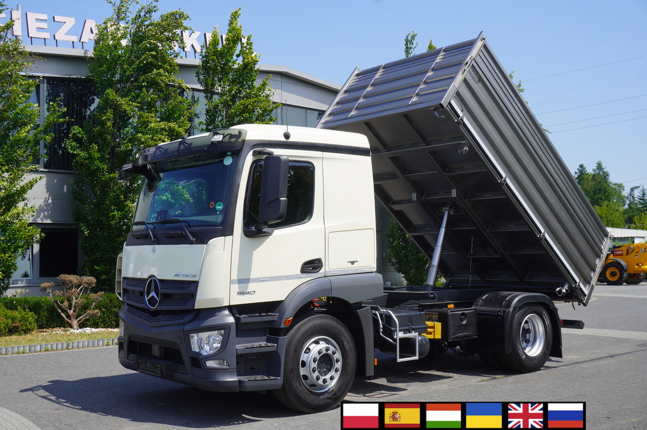 MERCEDES-BENZ Actros 1840 / New 3-side tipper 10 EPAL / Diff. lock / Load cap 10 t - Tipper: picture 1 MERCEDES-BENZ Actros 1840 / New 3-side tipper 10 EPAL / Diff. lock / Load cap 10 t - Tipper: picture 1