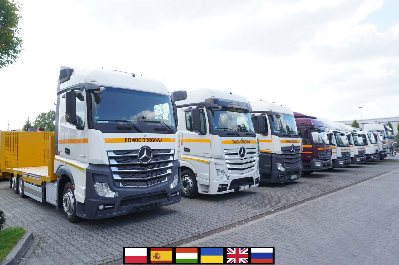 MERCEDES-BENZ Actros 1845 / NEW TOW TRUCK PLATFORM/ Sleeper cab / several units - Tow truck: picture 1 MERCEDES-BENZ Actros 1845 / NEW TOW TRUCK PLATFORM/ Sleeper cab / several units - Tow truck: picture 1