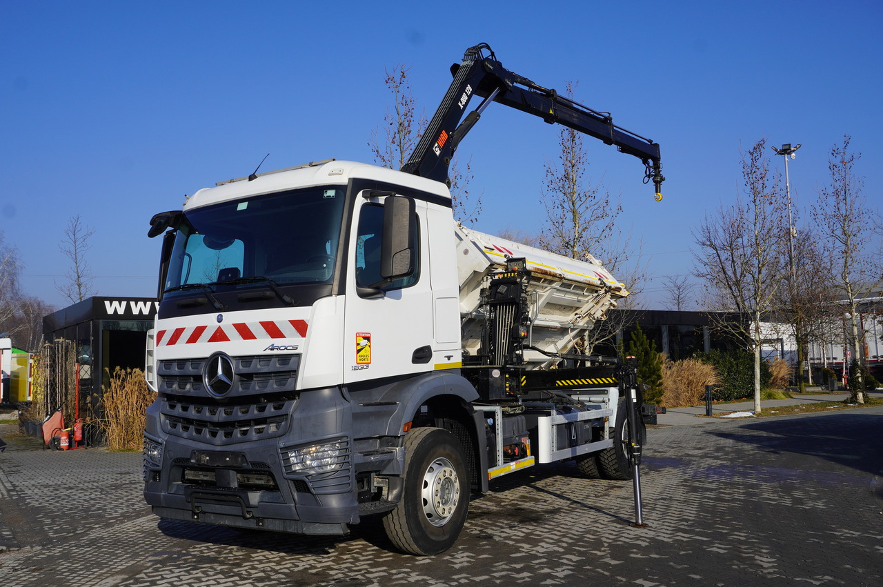 MERCEDES-BENZ Arocs 1833 / 87,000 km!!! / Hds HIAB X-DUO 128 B-2 / three-sided tipper on lease MERCEDES-BENZ Arocs 1833 / 87,000 km!!! / Hds HIAB X-DUO 128 B-2 / three-sided tipper: picture 27