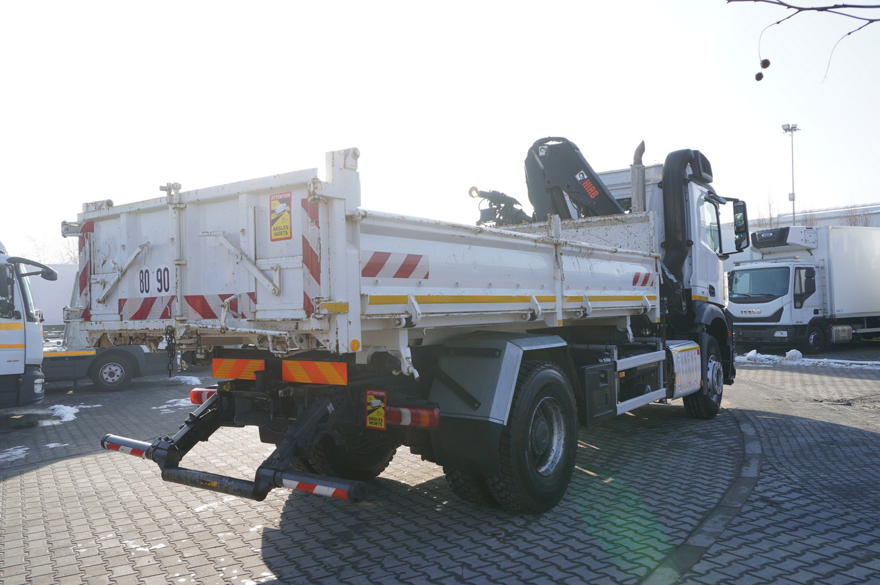 MERCEDES-BENZ Arocs 1833 / 87,000 km!!! / Hds HIAB X-DUO 128 B-2 / three-sided tipper on lease MERCEDES-BENZ Arocs 1833 / 87,000 km!!! / Hds HIAB X-DUO 128 B-2 / three-sided tipper: picture 6