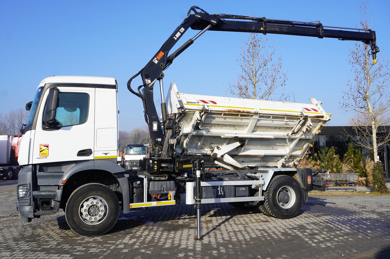MERCEDES-BENZ Arocs 1833 / 87,000 km!!! / Hds HIAB X-DUO 128 B-2 / three-sided tipper on lease MERCEDES-BENZ Arocs 1833 / 87,000 km!!! / Hds HIAB X-DUO 128 B-2 / three-sided tipper: picture 28