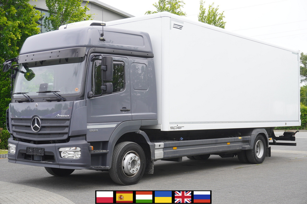 Box truck MERCEDES-BENZ Atego 1223 / 18 EPAL box / 2021 / sleeping cab: picture 1
