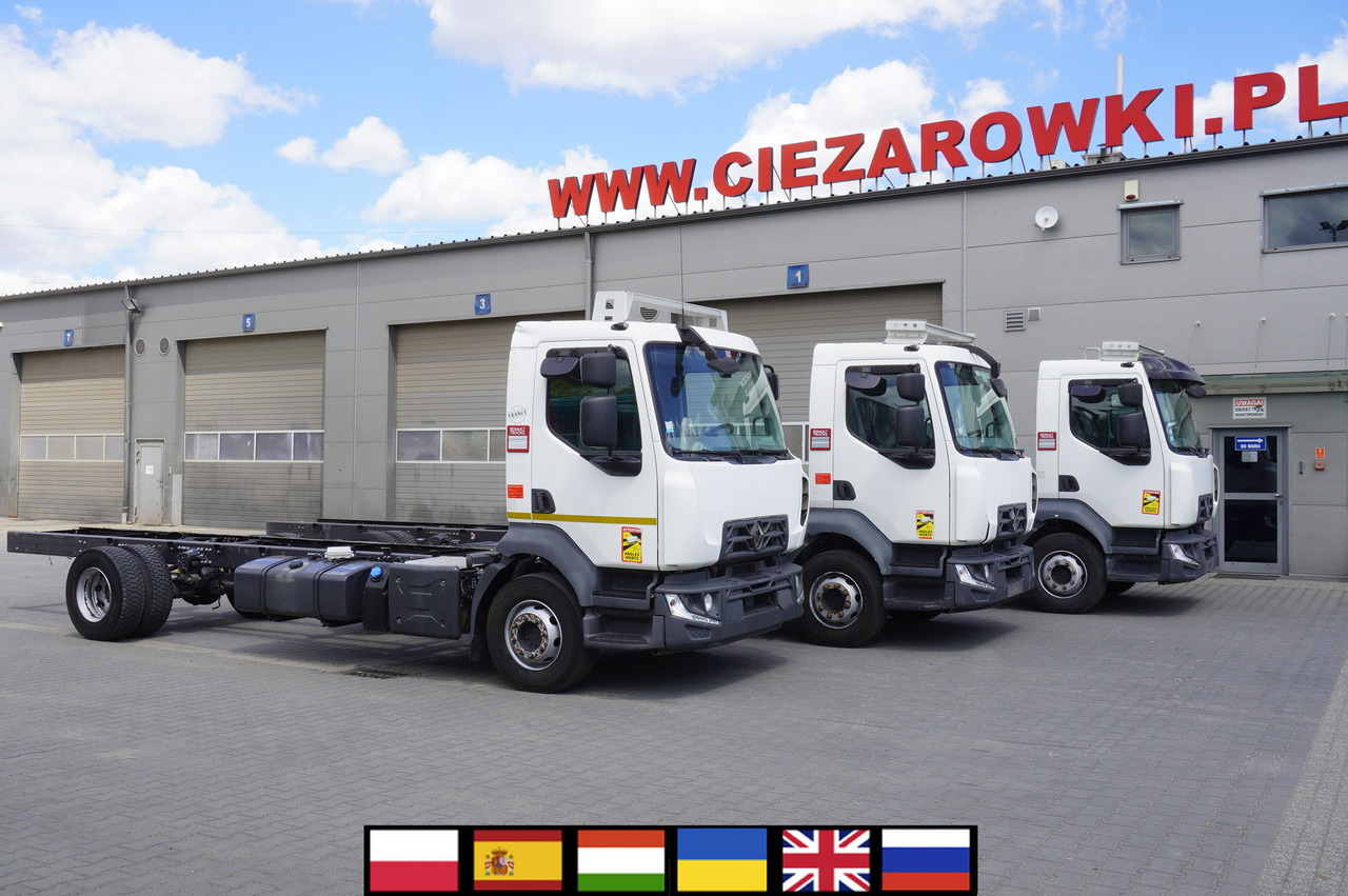 RENAULT D16 / Chassis 7.5 m / Differential lock / 170 tho. km / 3 units - Cab chassis truck: picture 1 RENAULT D16 / Chassis 7.5 m / Differential lock / 170 tho. km / 3 units - Cab chassis truck: picture 1