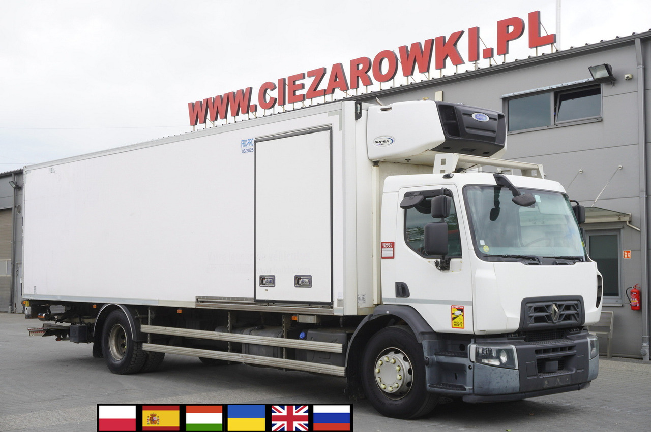 Refrigerator truck RENAULT D19 Wide / Lamberet 22 EPAL Multitemperature / Carrier Supra 1250 MT: picture 1