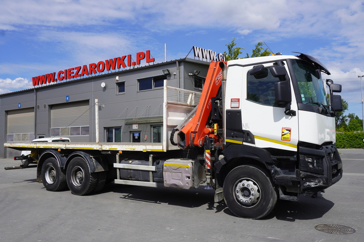 RENAULT K380 6x4 / FASSI F175 crane 7.85 t / 120 thousand km! - Crane truck: picture 4 RENAULT K380 6x4 / FASSI F175 crane 7.85 t / 120 thousand km! - Crane truck: picture 4