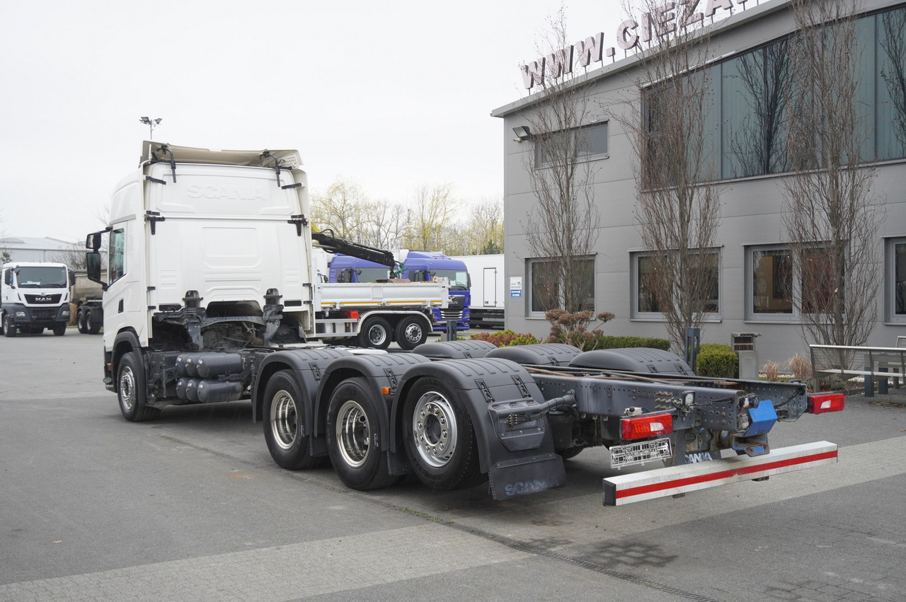 Scania G540 8x4 / Chassis 8.7 m / Steered axle / 2021 - Crane truck: picture 4 Scania G540 8x4 / Chassis 8.7 m / Steered axle / 2021 - Crane truck: picture 4