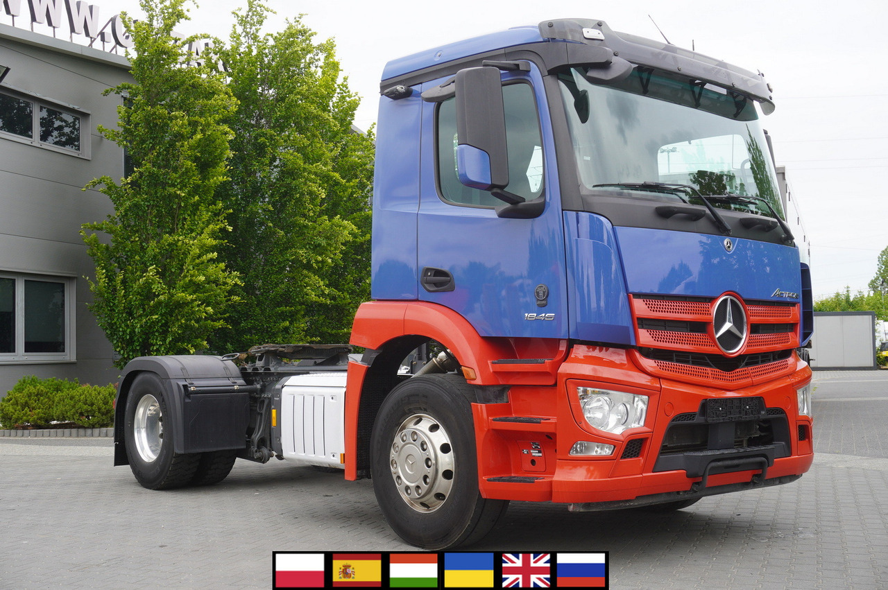 Mercedes-Benz Actros 1845 4x2 / Jost 5th wheel / 11.1 t load capacity - Tractor unit: picture 1 Mercedes-Benz Actros 1845 4x2 / Jost 5th wheel / 11.1 t load capacity - Tractor unit: picture 1