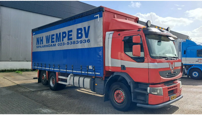 Renault Premium 380 6X2 | Hubrection | Big Axle | 26 ton - Curtainsider truck: picture 3 Renault Premium 380 6X2 | Hubrection | Big Axle | 26 ton - Curtainsider truck: picture 3
