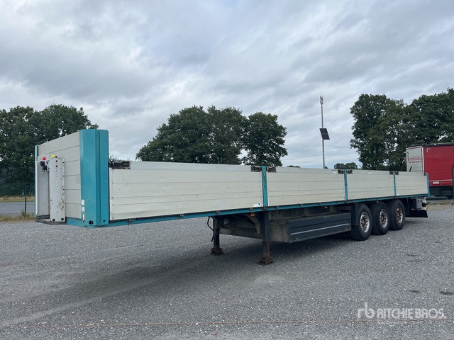 2007 Schmitz Cargobull S01 13.90 m Tri/A Flatbed Trailer - Dropside/ Flatbed semi-trailer: picture 1 2007 Schmitz Cargobull S01 13.90 m Tri/A Flatbed Trailer - Dropside/ Flatbed semi-trailer: picture 1