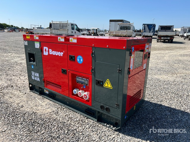 2025 Bauer Generatoren GFS-12 ATS 12kW/15kVA (Unused) Generator Set - Generator set: picture 1 2025 Bauer Generatoren GFS-12 ATS 12kW/15kVA (Unused) Generator Set - Generator set: picture 1