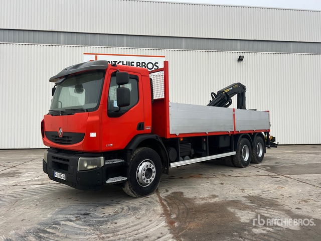 2007 Renault Premium 370DXI 2007 Palfinger PK18500 8000 kg ... Flatbed Truck with Crane - Dropside/ Flatbed truck, Crane truck: picture 2 2007 Renault Premium 370DXI 2007 Palfinger PK18500 8000 kg ... Flatbed Truck with Crane - Dropside/ Flatbed truck, Crane truck: picture 2