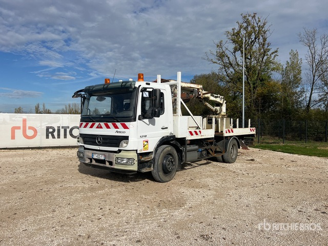 2008 Mercedes-Benz Atego 1218 2008 HEP Telecom20 on 4x2 Camio ... Digger Derrick Truck - Pile driver: picture 2 2008 Mercedes-Benz Atego 1218 2008 HEP Telecom20 on 4x2 Camio ... Digger Derrick Truck - Pile driver: picture 2