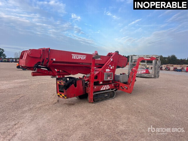 2008 Teupen LEO23GT Nacelle Araignee Spider (Inoper ... Articulating Boom Lift - Articulated boom: picture 1 2008 Teupen LEO23GT Nacelle Araignee Spider (Inoper ... Articulating Boom Lift - Articulated boom: picture 1