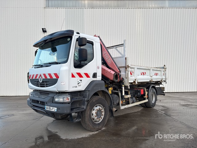 2009 Renault Kerax 370DXi 2009 Fassi F130A23 5430 kg on 4 ... Dump Truck with Crane - Tipper: picture 1 2009 Renault Kerax 370DXi 2009 Fassi F130A23 5430 kg on 4 ... Dump Truck with Crane - Tipper: picture 1