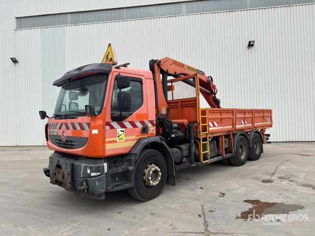 2009 Renault Premium 2008 Palfinger PK15500 5750 kg ... Flatbed Truck with Crane - Dropside/ Flatbed truck, Crane truck: picture 2 2009 Renault Premium 2008 Palfinger PK15500 5750 kg ... Flatbed Truck with Crane - Dropside/ Flatbed truck, Crane truck: picture 2