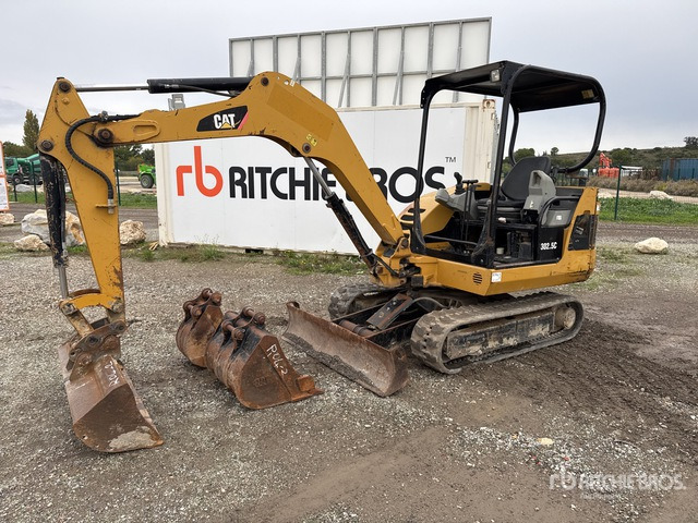 2010 Cat 302.5C Mini-Pelle Mini Excavator: <6.6t - Mini excavator: picture 1 2010 Cat 302.5C Mini-Pelle Mini Excavator: <6.6t - Mini excavator: picture 1