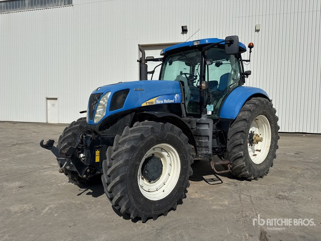 2010 New Holland T7050 AutoCommand 4x4 Tracteur Agricole 4WD Tractor - Farm tractor: picture 1 2010 New Holland T7050 AutoCommand 4x4 Tracteur Agricole 4WD Tractor - Farm tractor: picture 1