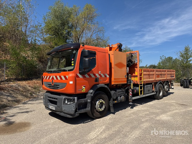 2012 Renault Premium 380DXi Fassi F155A.0.23 6000 kg Articu ... Flatbed Truck with Crane - Flail mower/ Mulcher: picture 1 2012 Renault Premium 380DXi Fassi F155A.0.23 6000 kg Articu ... Flatbed Truck with Crane - Flail mower/ Mulcher: picture 1