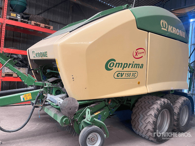 2017 Krone Comprima CV150XC Presse Enrubanneuse 2 Essieux T/A Round Baler - Round baler: picture 1 2017 Krone Comprima CV150XC Presse Enrubanneuse 2 Essieux T/A Round Baler - Round baler: picture 1