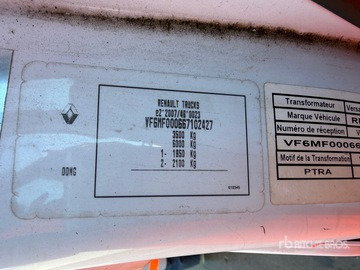 2021 Renault Master 2021 Versalift VTL135EVO 11 m o ... Bucket Truck - Truck mounted aerial platform: picture 3 2021 Renault Master 2021 Versalift VTL135EVO 11 m o ... Bucket Truck - Truck mounted aerial platform: picture 3