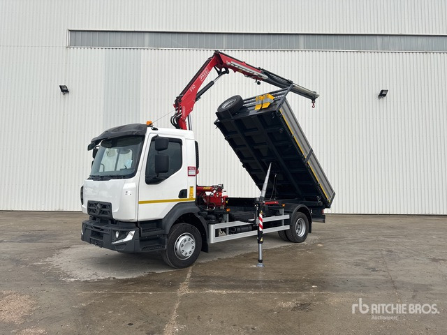 2024 Renault D210 2022 Fassi F90B.1.22E Dynamic o ... Dump Truck with Crane - Tipper, Crane truck: picture 4 2024 Renault D210 2022 Fassi F90B.1.22E Dynamic o ... Dump Truck with Crane - Tipper, Crane truck: picture 4