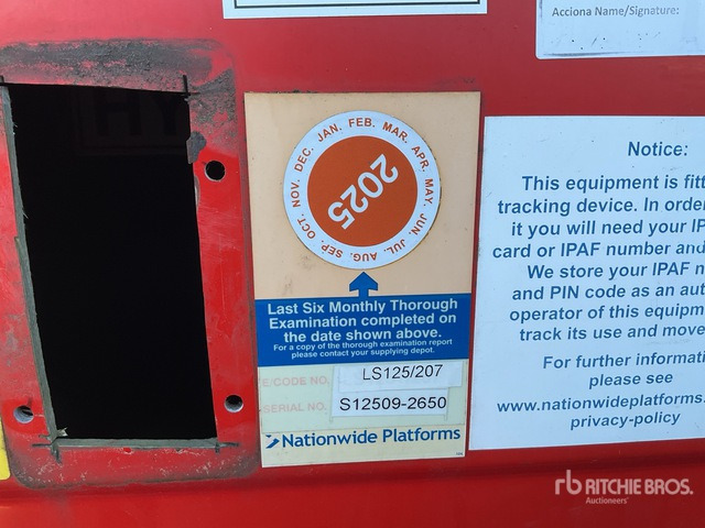 2009 Genie S125 Telescopic Boom Lift - Telescopic boom: picture 2 2009 Genie S125 Telescopic Boom Lift - Telescopic boom: picture 2