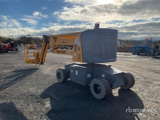 2012 Haulotte HA15IP 2WD Electric Articulating Boom Lift - Articulated boom: picture 4 2012 Haulotte HA15IP 2WD Electric Articulating Boom Lift - Articulated boom: picture 4