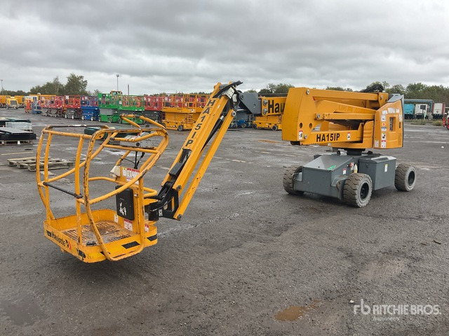 2012 Haulotte HA15IP 2WD Electric Articulating Boom Lift - Articulated boom: picture 4 2012 Haulotte HA15IP 2WD Electric Articulating Boom Lift - Articulated boom: picture 4