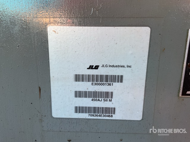 2013 JLG 450AJ 4WD Diesel Articulating Boom Lift - Articulated boom: picture 3 2013 JLG 450AJ 4WD Diesel Articulating Boom Lift - Articulated boom: picture 3