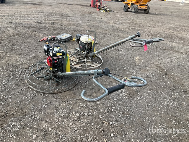 2013 Wacker Neuson CT36ADT Quantity of (2) Power Trowel - Power trowel: picture 3 2013 Wacker Neuson CT36ADT Quantity of (2) Power Trowel - Power trowel: picture 3