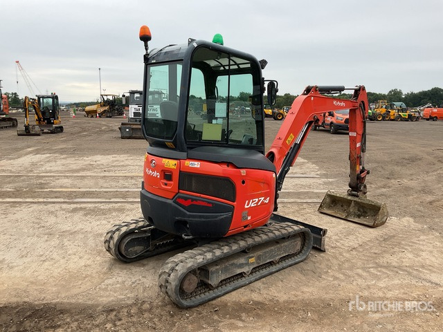 2016 Kubota U27-4 Tracked Excavator - Crawler excavator: picture 4 2016 Kubota U27-4 Tracked Excavator - Crawler excavator: picture 4