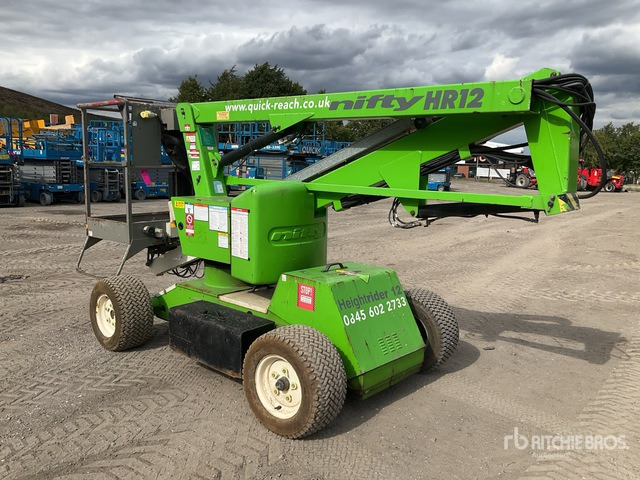 2017 Nifty HR12NDE 2WD Hybrid Articulating Boom Lift - Articulated boom: picture 4 2017 Nifty HR12NDE 2WD Hybrid Articulating Boom Lift - Articulated boom: picture 4