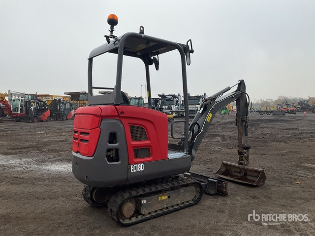 2017 Volvo EC18D Mini Excavator: <6.6t - Mini excavator: picture 3 2017 Volvo EC18D Mini Excavator: <6.6t - Mini excavator: picture 3