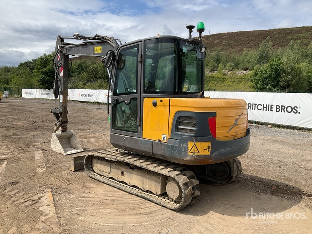 2019 Volvo E55C Mini Excavator: <6.6t - Mini excavator: picture 4 2019 Volvo E55C Mini Excavator: <6.6t - Mini excavator: picture 4
