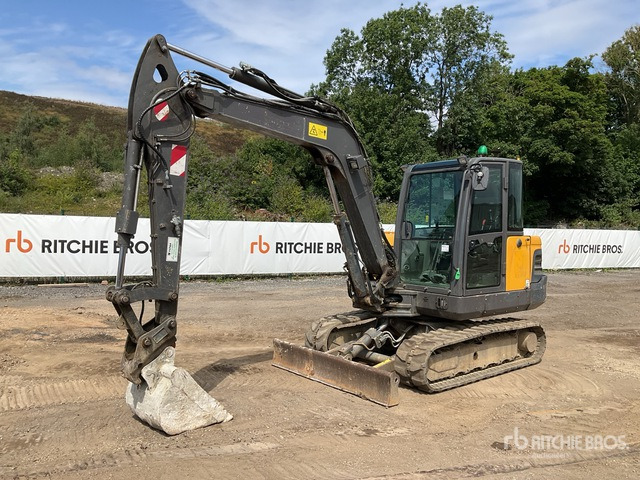 2019 Volvo E55C Mini Excavator: <6.6t - Mini excavator: picture 1 2019 Volvo E55C Mini Excavator: <6.6t - Mini excavator: picture 1