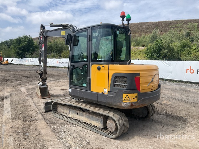 2019 Volvo E55C Mini Excavator: <6.6t - Mini excavator: picture 3 2019 Volvo E55C Mini Excavator: <6.6t - Mini excavator: picture 3