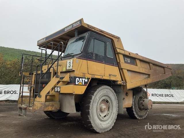 Cat 771D - Rigid dumper/ Rock truck: picture 2 Cat 771D - Rigid dumper/ Rock truck: picture 2