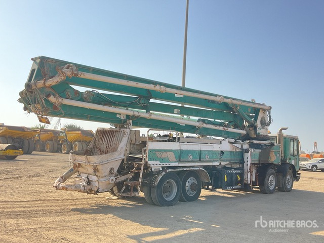 1998 Mack MR688S 1997 Schwing KVM 42/38 42 m on 8x4 Concrete Pump Truck - Concrete pump truck: picture 3 1998 Mack MR688S 1997 Schwing KVM 42/38 42 m on 8x4 Concrete Pump Truck - Concrete pump truck: picture 3