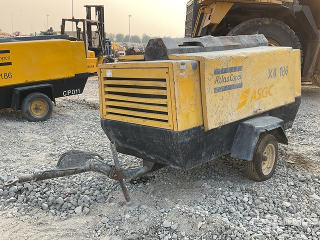 2006 Atlas Copco XA186DD Mobile Air Compressor - Air compressor: picture 1 2006 Atlas Copco XA186DD Mobile Air Compressor - Air compressor: picture 1
