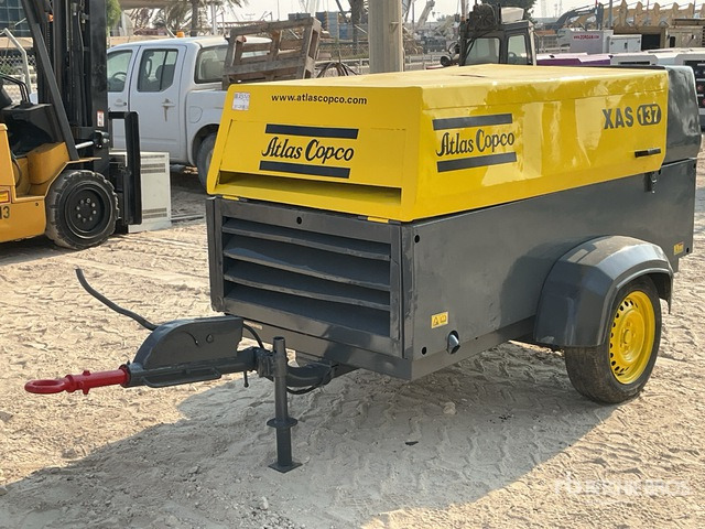 2008 Atlas Copco XA137DD Air Compressor - Air compressor: picture 1 2008 Atlas Copco XA137DD Air Compressor - Air compressor: picture 1