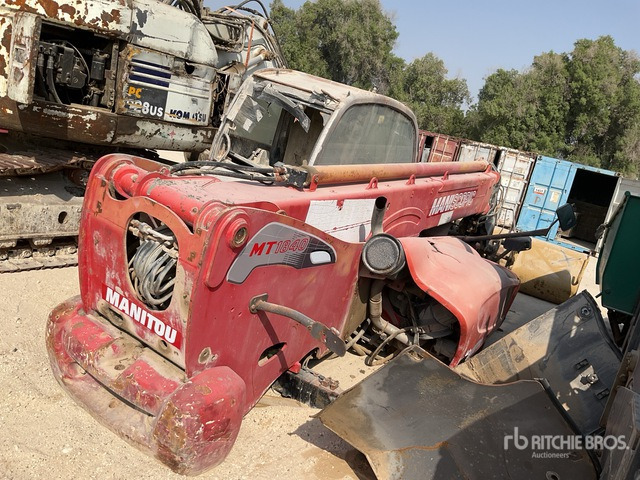2009 Manitou MRT1840 (Inoperable) Telehandler - Telescopic handler: picture 4 2009 Manitou MRT1840 (Inoperable) Telehandler - Telescopic handler: picture 4