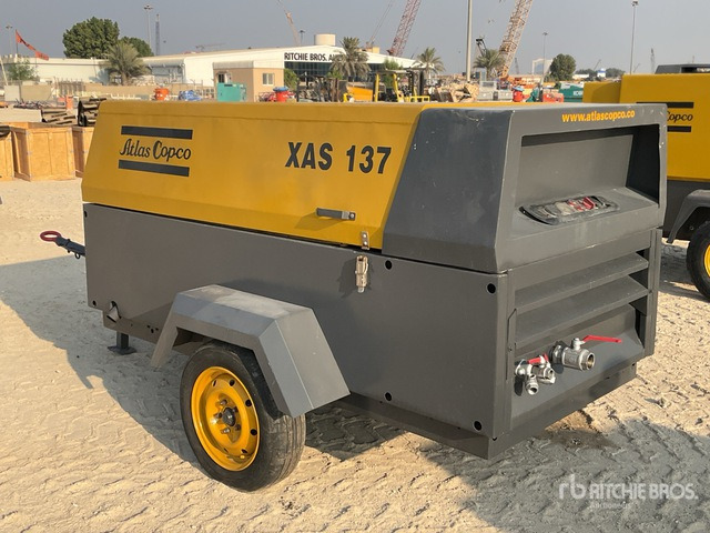 2013 Atlas Copco XA137DD Mobile Air Compressor - Air compressor: picture 2 2013 Atlas Copco XA137DD Mobile Air Compressor - Air compressor: picture 2