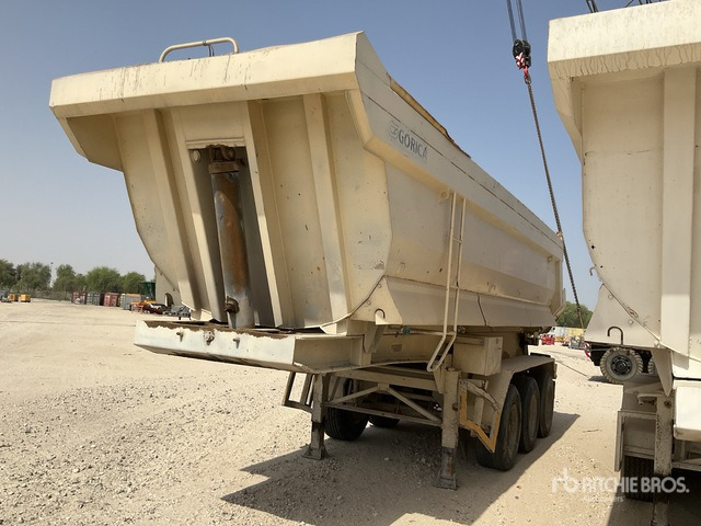 2014 Gorica TP25.07 Tri/A End Dump Trailer - Tipper semi-trailer: picture 1 2014 Gorica TP25.07 Tri/A End Dump Trailer - Tipper semi-trailer: picture 1