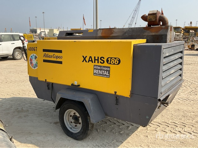 2017 Atlas Copco XAHS186 Mobile Air Compressor - Air compressor: picture 4 2017 Atlas Copco XAHS186 Mobile Air Compressor - Air compressor: picture 4